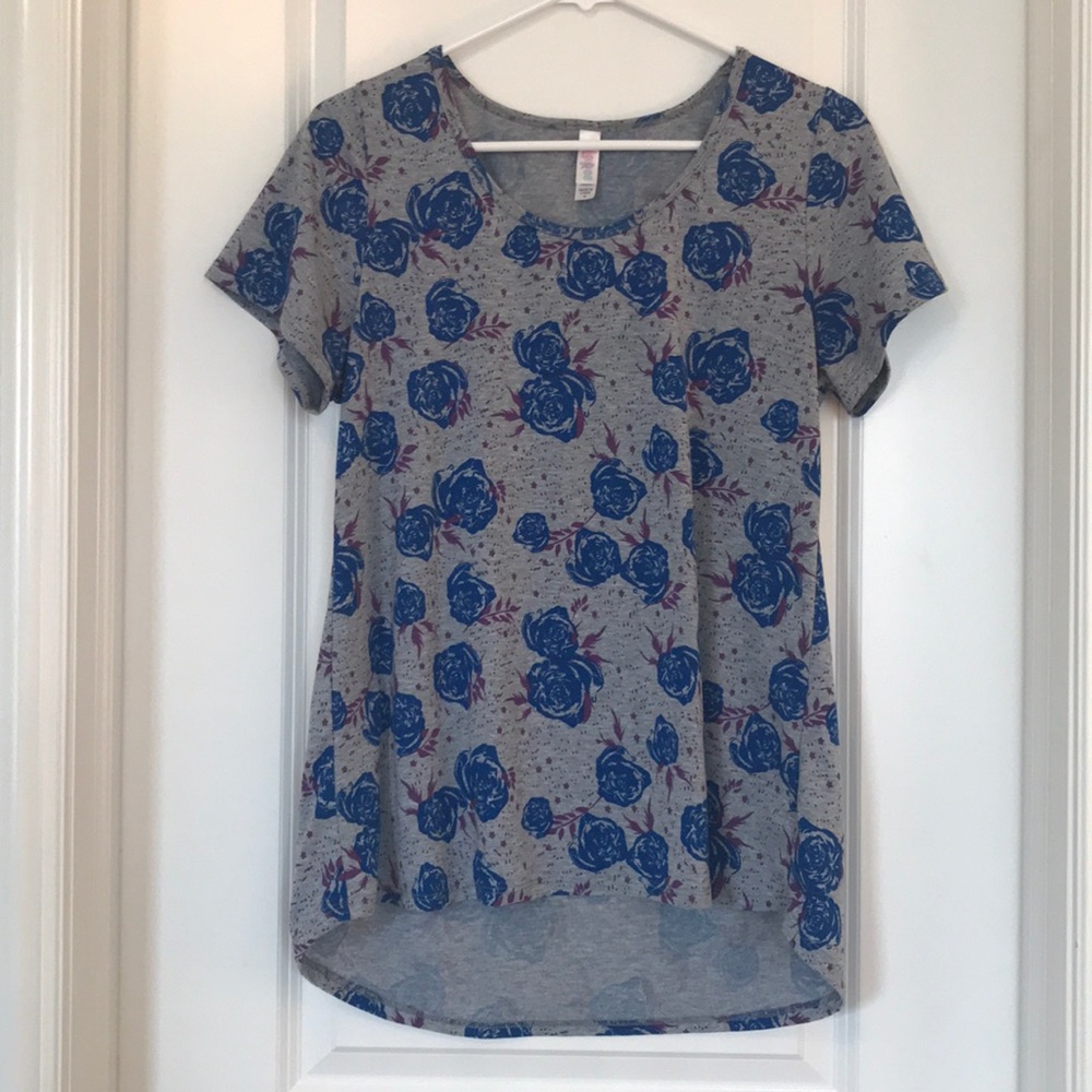 Floral Lularoe Classic Tee